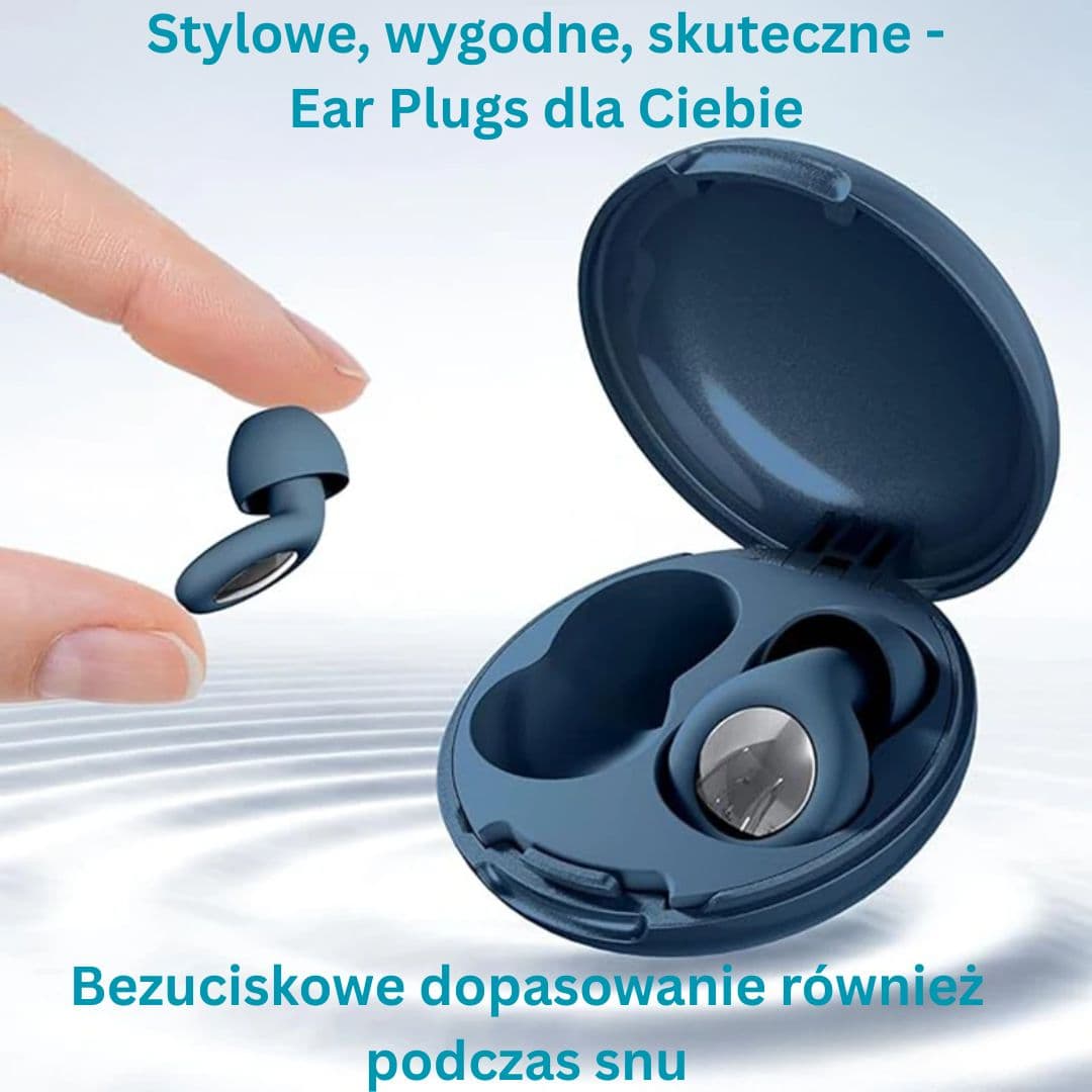 Stopery 25dB, silikonowe, wielokrotnego użytku, idealne do spania na koncerty, podróże i naukę 🎧