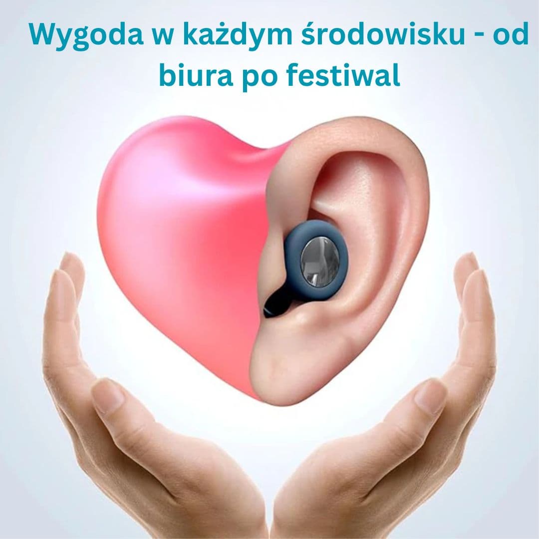 Stopery 25dB, silikonowe, wielokrotnego użytku, idealne do spania na koncerty, podróże i naukę 🎧
